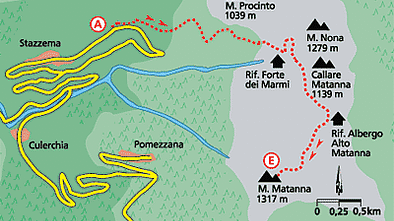 In den grünen Apuanen