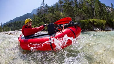 OD 2014 Packrafting Paddeln Kajak Karwendel obere Isar Wildwasser Fluss