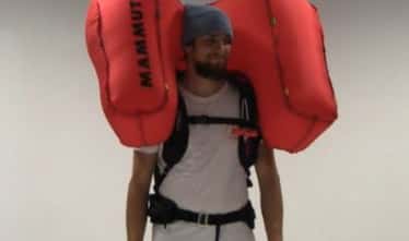 OD Video Lawinen-Airbag-Systeme Rucksäcke im Test 2014 Mammut PAS System