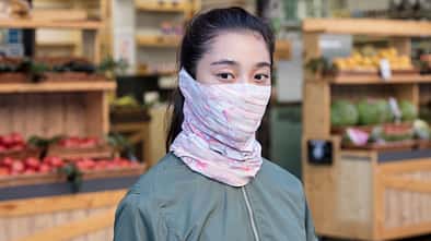 Tube-Schal als Alltagsmaske 