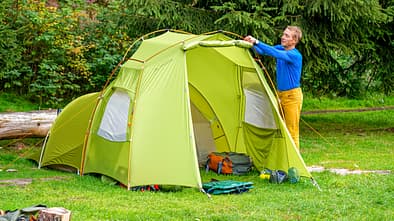 Tested on Tour 03/2021: Vaude Zelt 