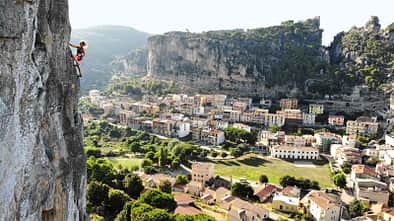 Klettern Ulassai Sardinien