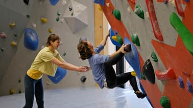 Richtig spotten beim Bouldern