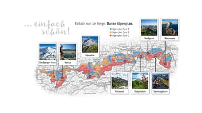 Karte Alpenplan 2017