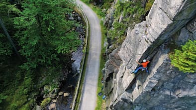 Klettern im Erzgebirge