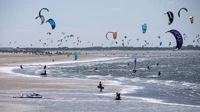 Recreation at the Brouwersdam