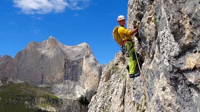 MSL Alpinklettern in der Rosengartengruppe der Dolomiten