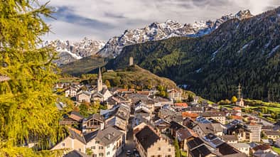 Ardez, Graubünden, Schweiz