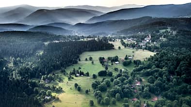 Krkonoše Tschechien Riesengebirge Berge Landschaft Urlaub