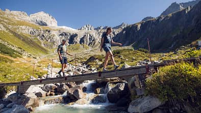 Zillertaler Alpen Österreich Tirol Berge Zillergrund Wandern