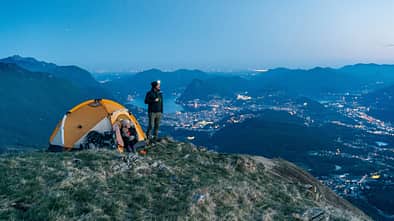 Zelten und Biwakieren am Berg