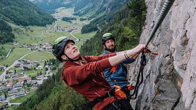 Klettersteig Seitwand im Kaunertal