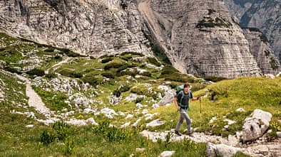 Wanderer in den Dinaren , Slowenien