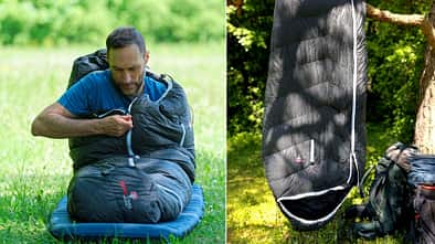 Grüezi Bag Biopod DownWool Summer 185 Schlafsack Test 