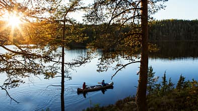 Dalsland Schweden Paddeln