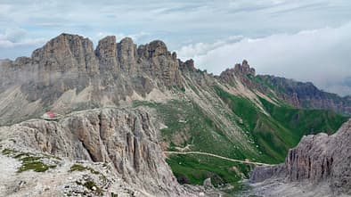 Rosengarten - Südtirol - Tierser Alpl Hütte 
