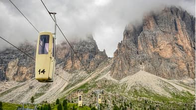 Forcella Sassolungo / Dolomiten