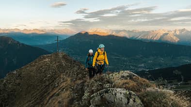 Pitztal Tirol Österreich Ötztaler Alpen Bergsteigen Wanderung Hochzeiger Geigenkamm
