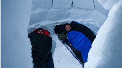 UB Alex Krapp Winter Iglu Bibberkälte UB Alex Krapp Winter Iglu Bibberkälte