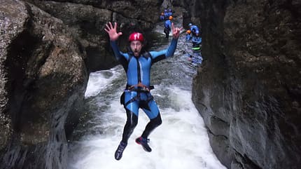 Canyoning in der Starzlachklamm 11 Canyoning in der Starzlachklamm 11