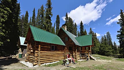OD 0117 Kanada Yoho National Park Stanley Mitchell Hut OD 0117 Kanada Yoho National Park Stanley Mitchell Hut