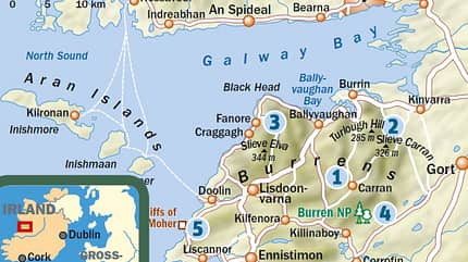 OD 0416 Irland Burren Map OD 0416 Irland Burren Map