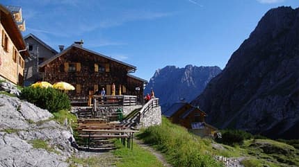 OD Coburger Hütte Mieminger Kette Tirol OD Coburger Hütte Mieminger Kette Tirol