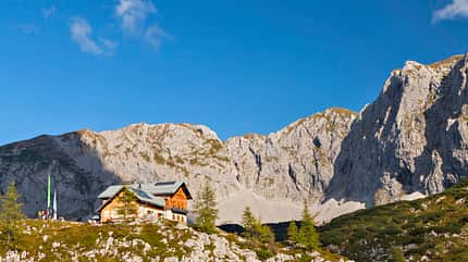 OD 0817 Laufener Hütte Tennengebirge Österreich OD 0817 Laufener Hütte Tennengebirge Österreich