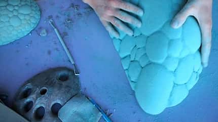 KL Jason Kehl shaping So Ill climbing holds KL Jason Kehl shaping So Ill climbing holds