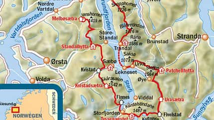 OD 0216 Norwegen Fjord Skandinavien map OD 0216 Norwegen Fjord Skandinavien map
