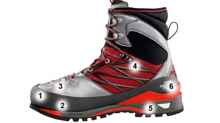 OD-0912-Bergstiefel Test The North Face Verto Beigelung Felsiges Terrain Bergsteigen Klettern (jpg)