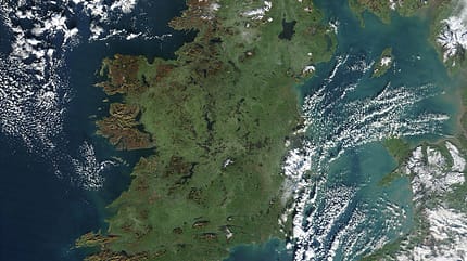 KL Irland Satellitenbild