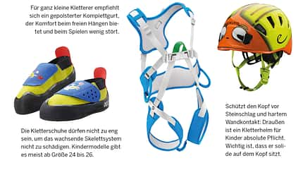 KL Kletter-Ausrüstung für Kinder KL Kletter-Ausrüstung für Kinder