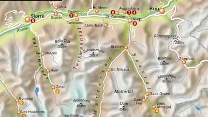 15 Toptouren im Wallis 15 Toptouren im Wallis