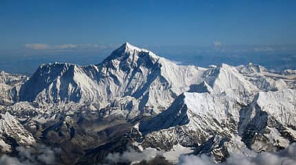 KL Mount Everest & Lhotse Luftaufnahme KL Mount Everest & Lhotse Luftaufnahme