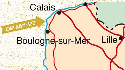 KL Karte Calais Bouldern Info KL Karte Calais Bouldern Info
