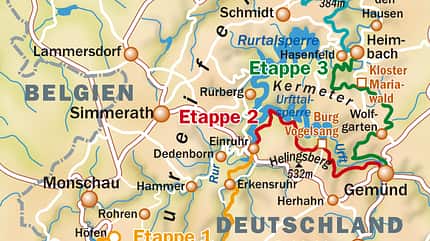 OD Trek Eifel Karte OD Trek Eifel Karte