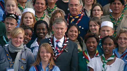OD Pfadfinder Bundespräsident Horst Köhler OD Pfadfinder Bundespräsident Horst Köhler