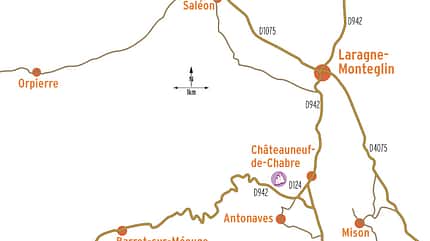 KL Lage Fels Chateauneuf de Chabre KL Lage Fels Chateauneuf de Chabre