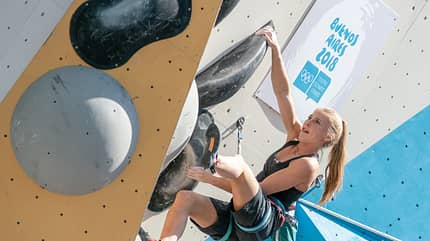 KL Hannah Meul Olympia-Finale Sportklettern 2018 KL Hannah Meul Olympia-Finale Sportklettern 2018