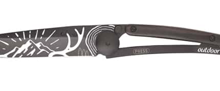 OD 2016 Deejo outdoor Messer Mountain Black Herbertz