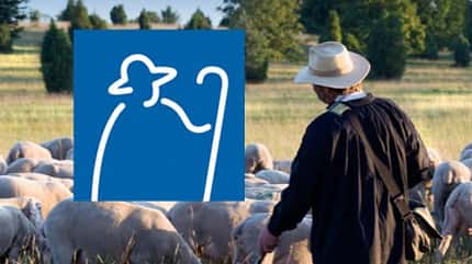 OD 2015 Albschäferweg Schwäbische Alb Herbstwandern Baden-Württemberg Mittelgebirge Brenzregion Heidenheim Schäfer Logo OD 2015 Albschäferweg Schwäbische Alb Herbstwandern Baden-Württemberg Mittelgebirge Brenzregion Heidenheim Schäfer Logo