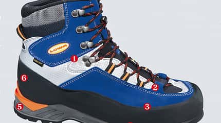 OD Details guter Bergschuh OD Details guter Bergschuh