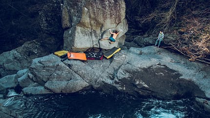 Bouldern in Varazze, Italien Bouldern in Varazze, Italien