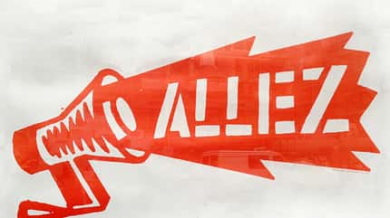 Allez! Anfeuerungsruf beim Klettern Allez! Anfeuerungsruf beim Klettern