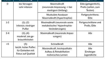 Pufferkonzept am Trainingsboard Pufferkonzept am Trainingsboard