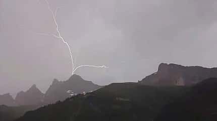 Gewitter in den Bergen Gewitter in den Bergen