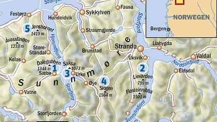 Sunnmore Alpen - Wandertouren Sunnmore Alpen - Wandertouren
