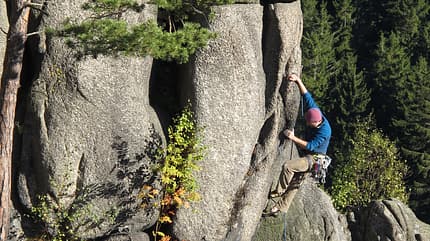 Klettern im Okertal Klettern im Okertal