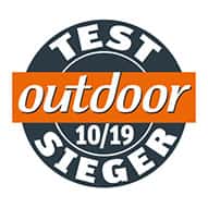 OUTDOOR Testsieger Logo OUTDOOR Testsieger Logo